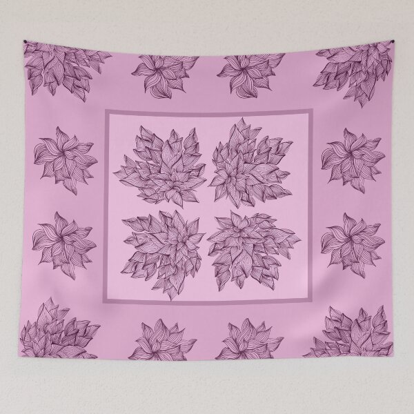 Item preview, Rose invert leaf doodle  designed and sold by Lois Gardiner.