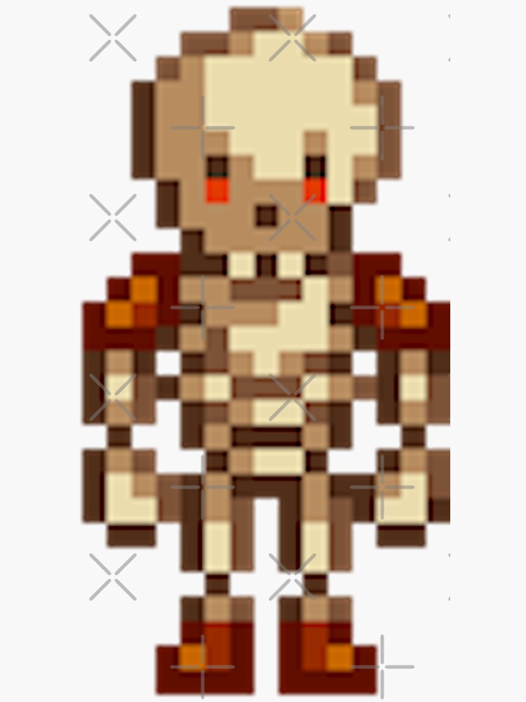 "Stardew Valley Skeleton" Sticker by r9440 Redbubble