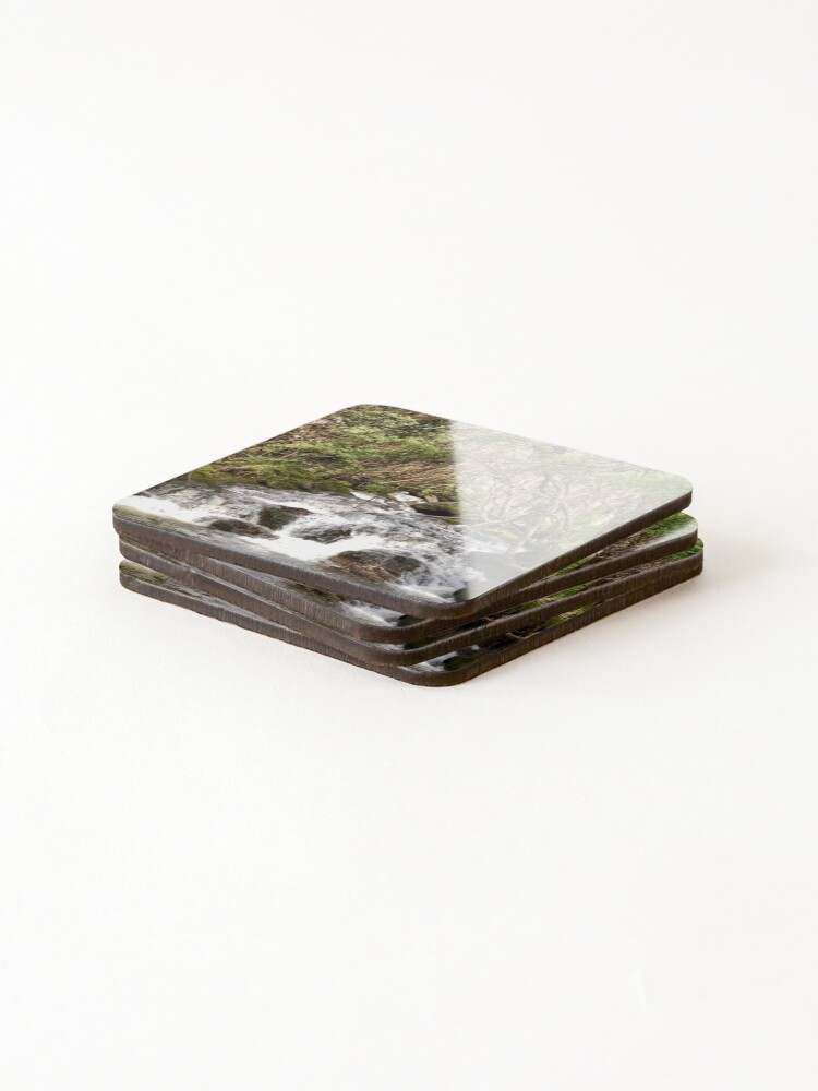 Thumbnail 4 of 5, Coasters (Set of 4), Spring Flow designed and sold by AcaciaStudio.