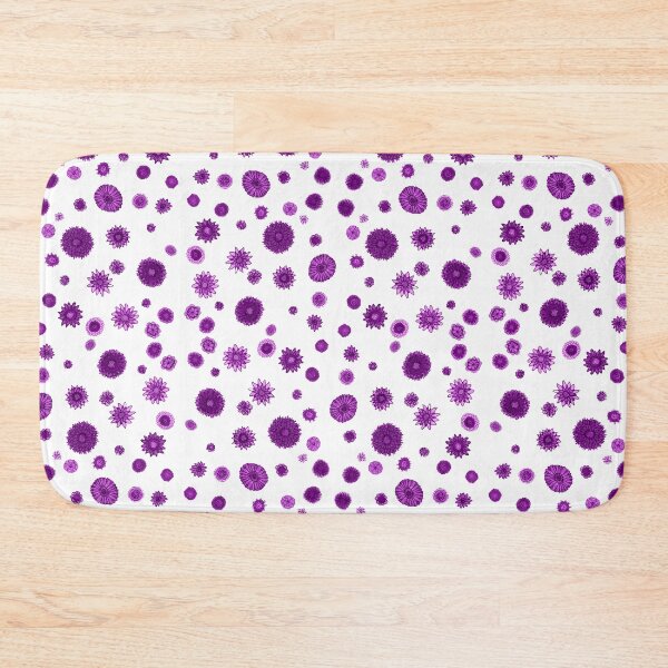 Item preview, Purple flower doodle designed and sold by Lois Gardiner.