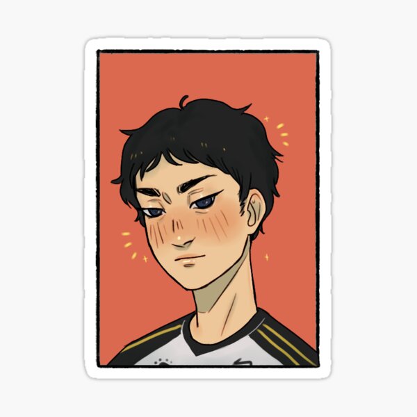 AKAASHI ? | HAIKYUU FANART Sticker