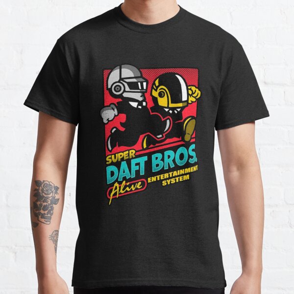 Autocollant Super Daft Bros T-shirt classique