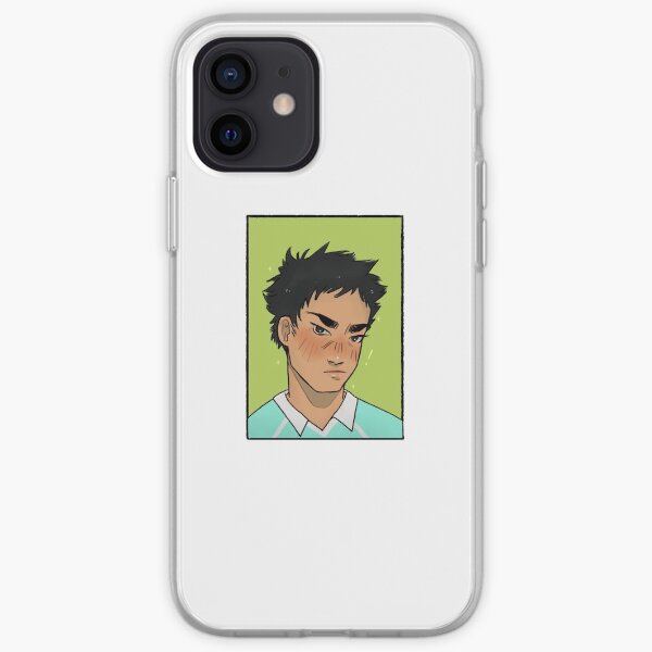 iwaizumi = saint bc he puts up with oikawa | HAIKYUU FANART iPhone Soft Case