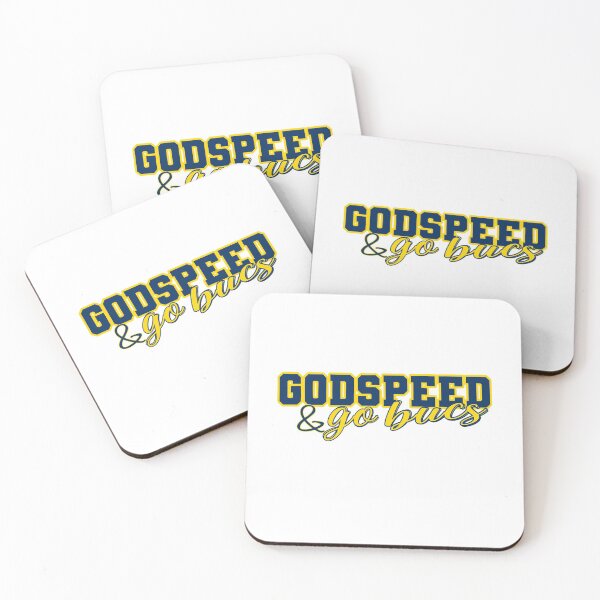 Item preview, godspeed and go bucs designed and sold by Miabe18.