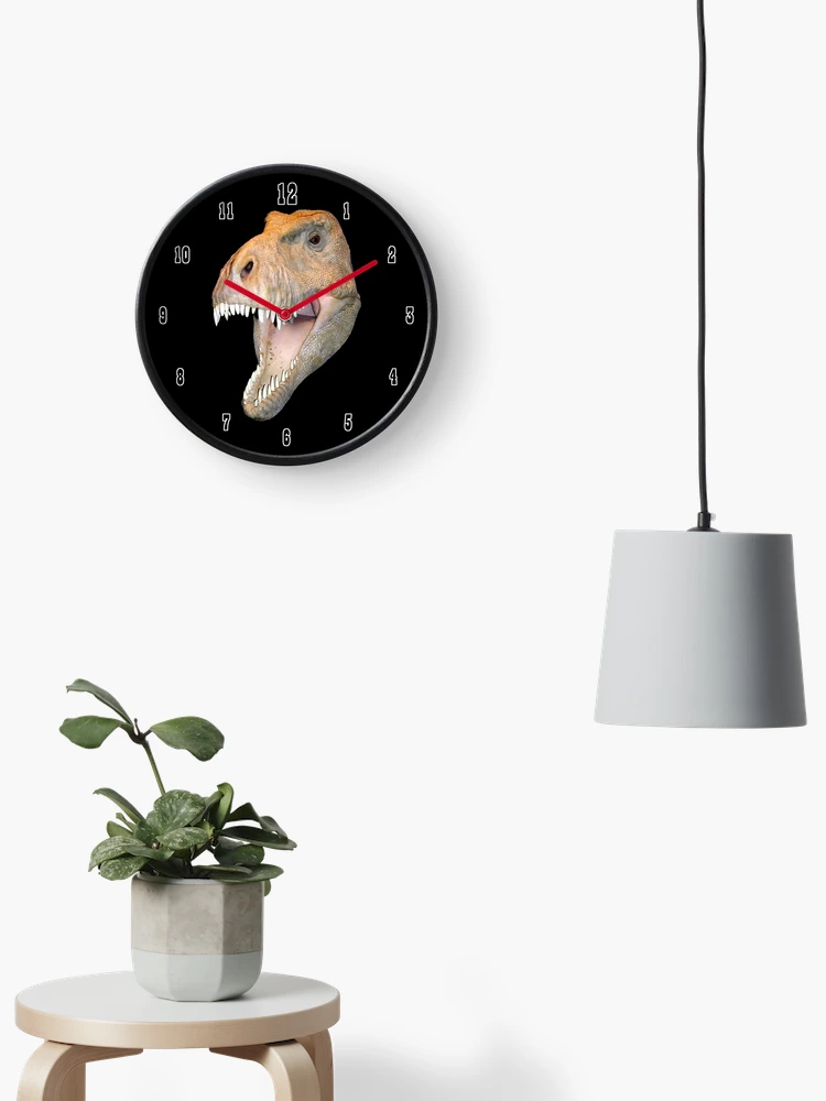 Thumbnail 2 of 4, Clock, Realistic Dinosaur designed and sold by TJDraws.