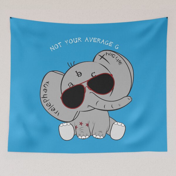 Item preview, Ella - Phant designed and sold by Non-Compliant.