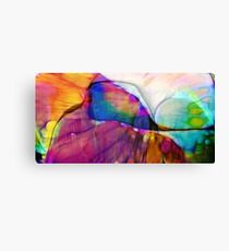 Coloured Abstract Canvas Print