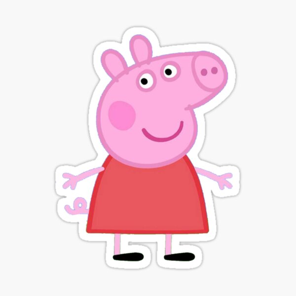 Peppa Stickers | Redbubble