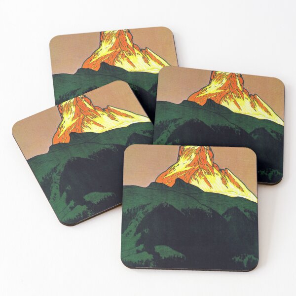 Item preview, Zermatt vintage travel poster designed and sold by stickart-marek.