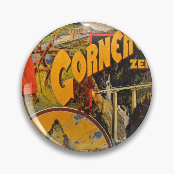 Item preview, Cornergrat vintage travel poster designed and sold by stickart-marek.