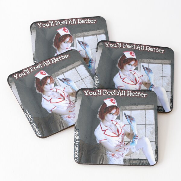 Item preview, Live Undead Angels: Undead Nurse designed and sold by Ghastly Wicked Creations Studio.