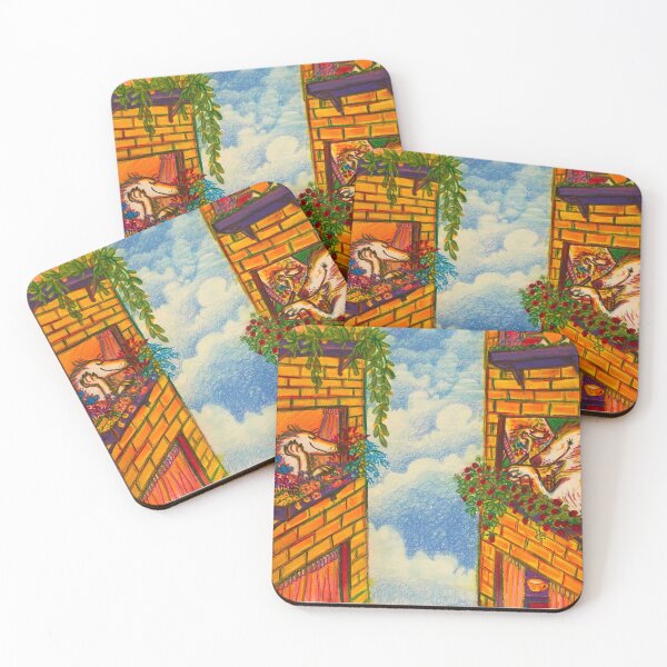 Item preview, The Painter and Her Neighbor designed and sold by InkTheCrow.
