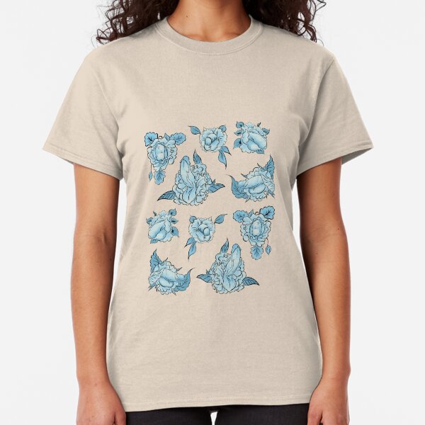 Floral Dick pattern Classic T-Shirt