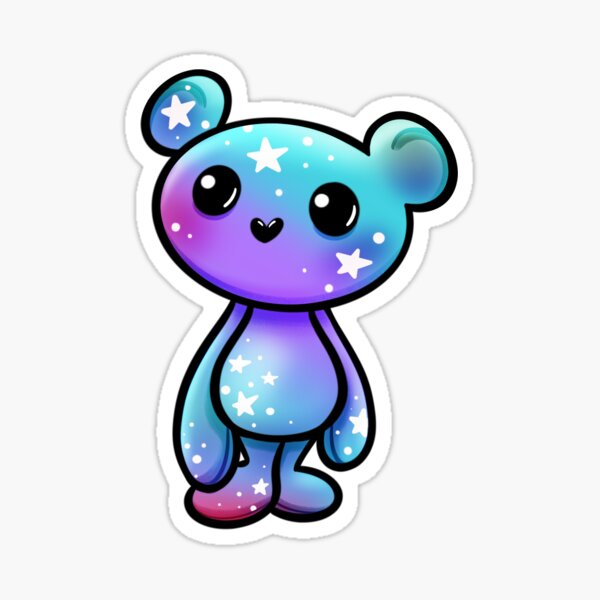 Hercules the Galaxy Bear Sticker