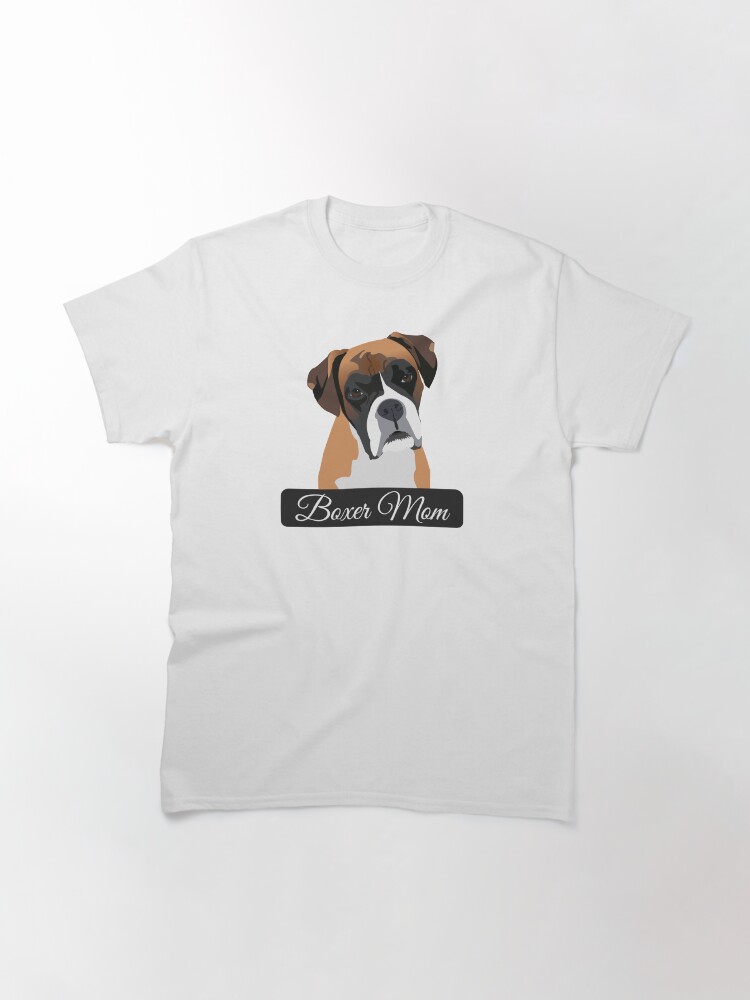 Alternate view of Boxer Mom Classic T-Shirt