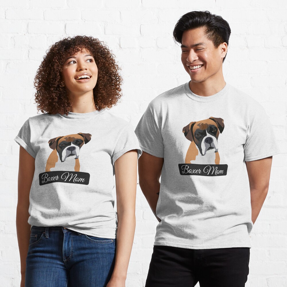 Boxer Mom Classic T-Shirt