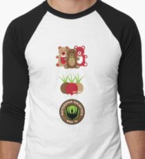 Bears. Beets. Battlestar Galactica. Men's Baseball ¾ T-Shirt