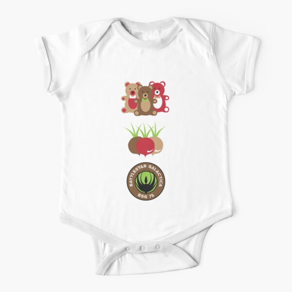 Bears. Beets. Battlestar Galactica. Short Sleeve Baby One-Piece
