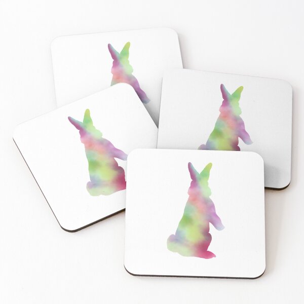 Item preview, Easter Bunny Watercolor Silhouette  designed and sold by rjc282.