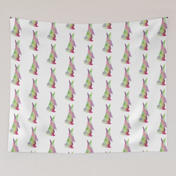 Item preview, Easter Bunny Watercolor Silhouette  designed and sold by rjc282.