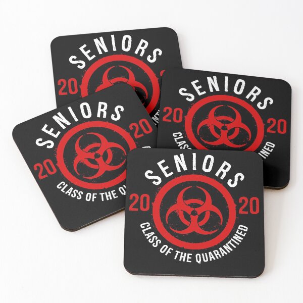 Item preview, Seniors 2020 Class of the Quarantined in RED designed and sold by richtanner.