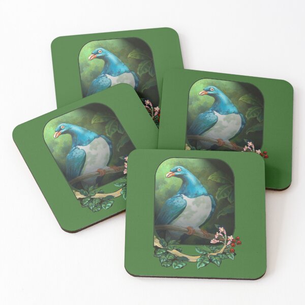 Item preview, Kereru Pigeon On Berries designed and sold by Patricia Howitt.