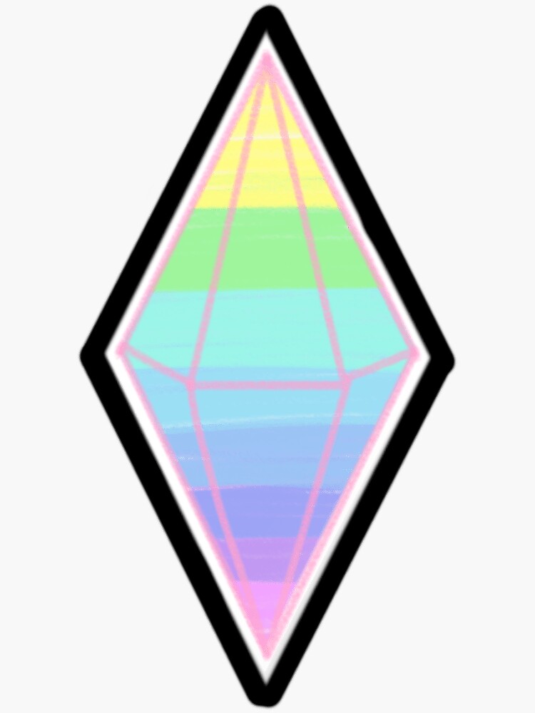 Pastel Plumbob Sticker For Sale By Haley157 Redbubble