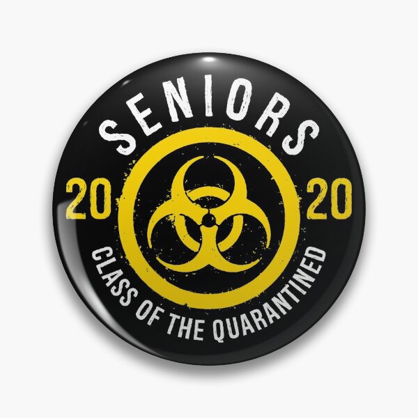 Item preview, Seniors 2020 Class of the Quarantined in YELLOW / GOLD designed and sold by richtanner.