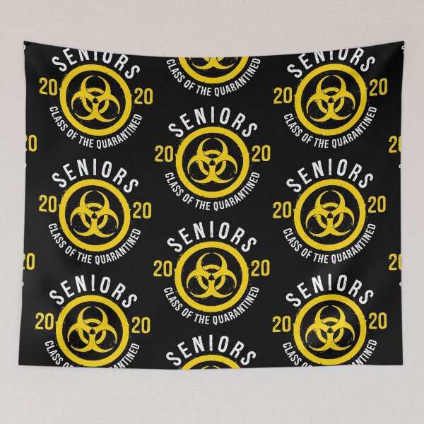 Item preview, Seniors 2020 Class of the Quarantined in YELLOW / GOLD designed and sold by richtanner.
