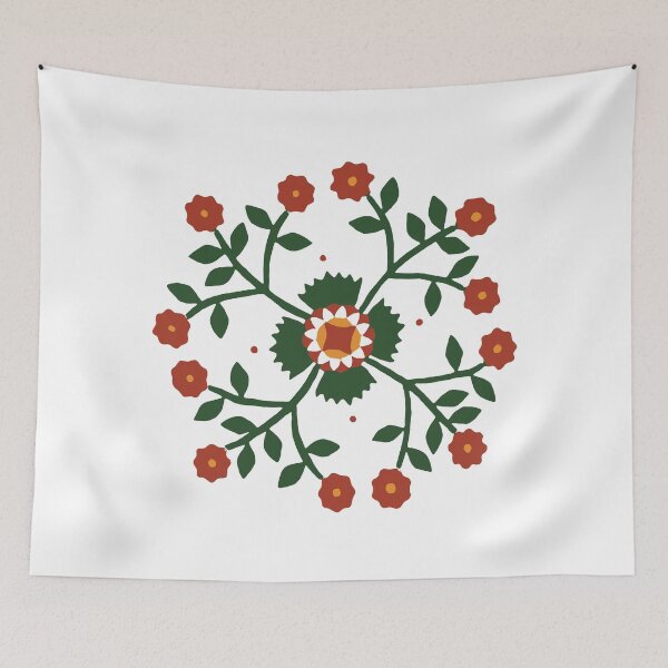 Item preview, folksy flowers designed and sold by burntchurch.