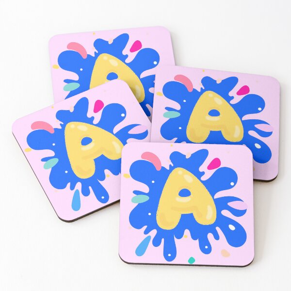 Item preview, Colourful Letter A designed and sold by StudioMonokrom.