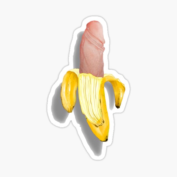 Banane Dick Penis Sticker