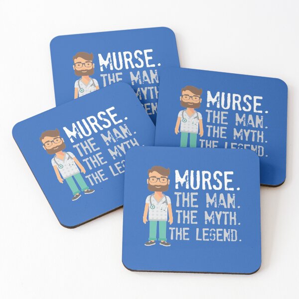 Item preview, Murse, The Man The Myth The Legend, Gift For Male Nurse designed and sold by VintageMashup.