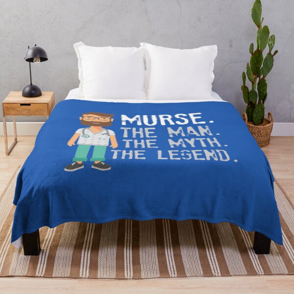 Item preview, Murse, The Man The Myth The Legend, Gift For Male Nurse designed and sold by VintageMashup.