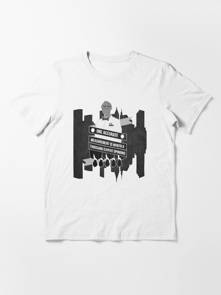 Alternate view of One Accurate Measurement... Essential T-Shirt