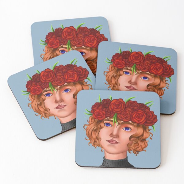 Item preview, Girl in the Flower Crown designed and sold by Blenderbeetle.