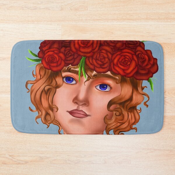 Item preview, Girl in the Flower Crown designed and sold by Blenderbeetle.