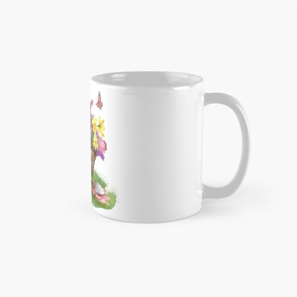 Item preview, Basket of spring time flowers designed and sold by SuperMerchMan.