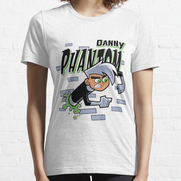 Danny Phantom Coming Through Brick Wall Essential T-Shirt