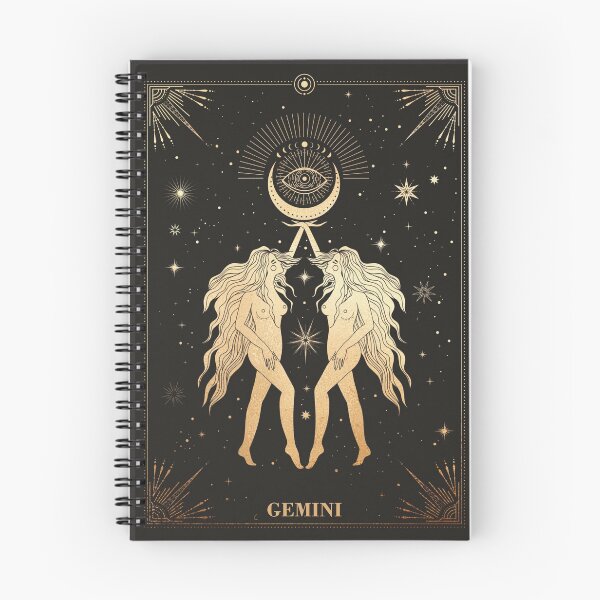 Item preview, Gemini Zodiac Sign Golden designed and sold by noveltiko.
