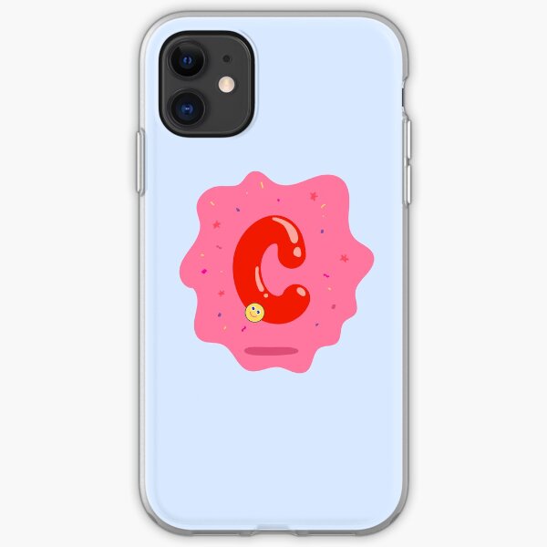 Colourful Letter C iPhone Soft Case