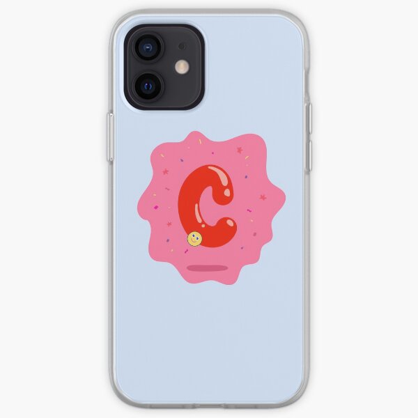 Colourful Letter C iPhone Soft Case