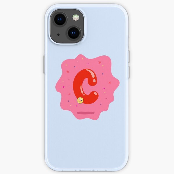 Colourful Letter C iPhone Soft Case