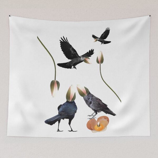 Item preview, Buds and birds for a strange easter designed and sold by AWAarts.