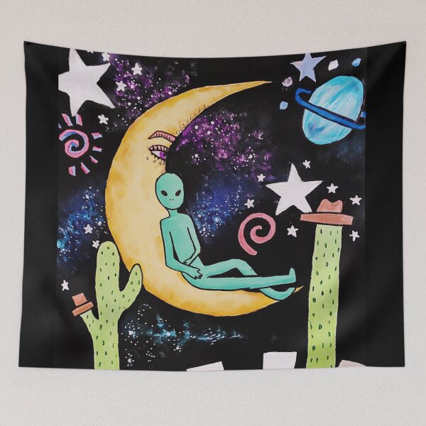 Item preview, Alien Moon designed and sold by dkadom-art.