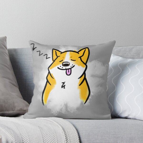 Artikelvorschau, Schläfriger Corgi entworfen und verkauft von Hawk’s Designs.