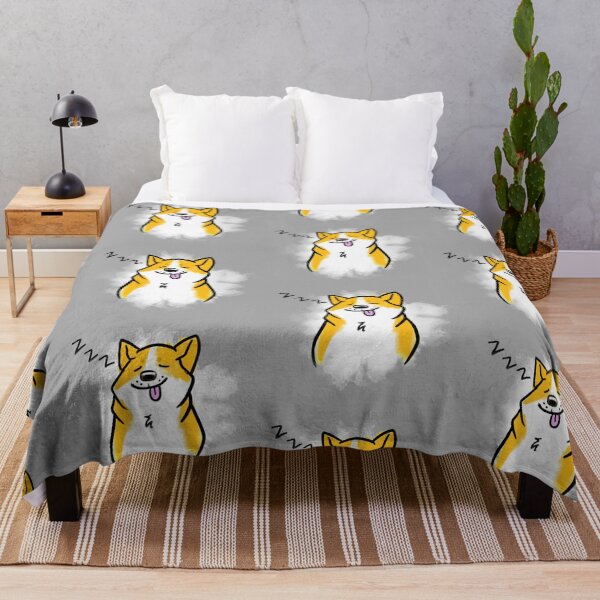 Item preview, Sleepy Corgi designed and sold by Hawk’s Designs.