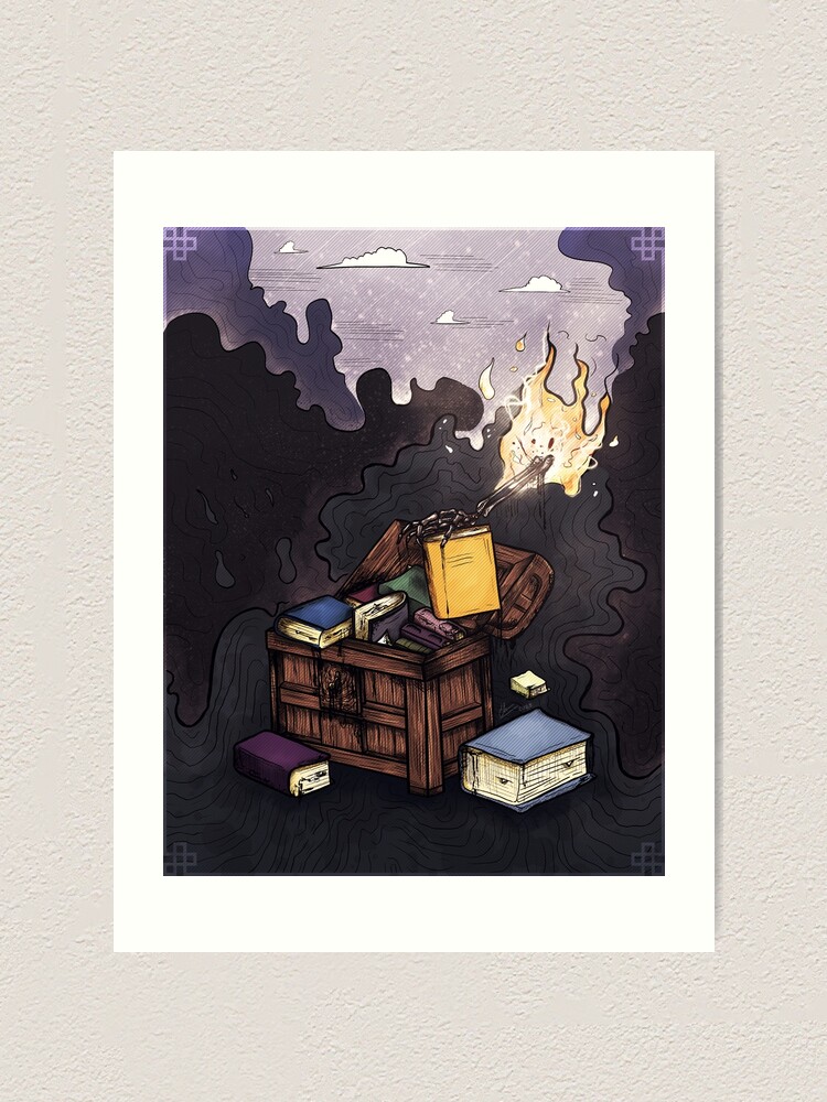 Alternate view of memory. Art Print