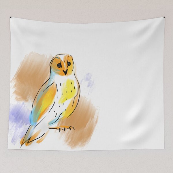 Item preview, Sunset Owl designed and sold by Hawk’s Designs.