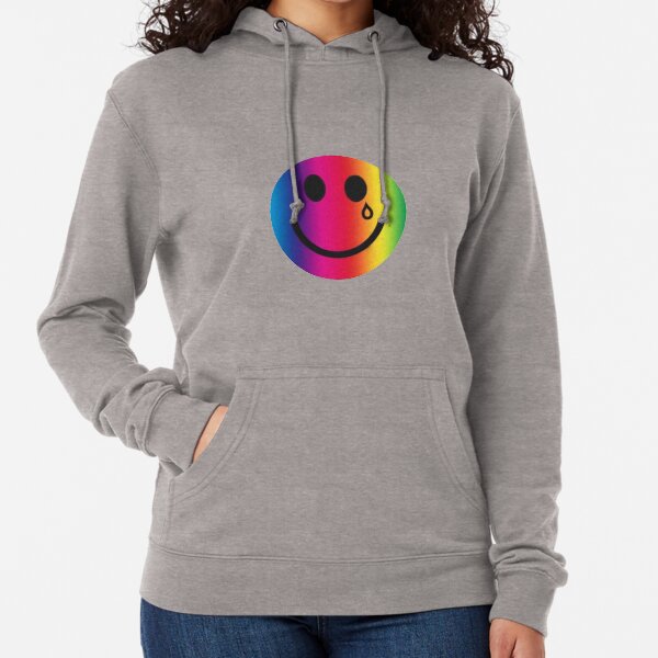 sad smiley hoodie